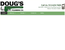 Tablet Screenshot of dougsplumbingco.com